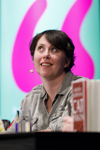 Kristen Roupenian und Mieze Katz auf der lit.cologne 2019 in Köln