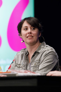 Kristen Roupenian und Mieze Katz auf der lit.cologne 2019 in Köln