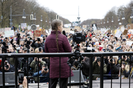 Schülerdemonstration 'Fridays for Future' in Berlin