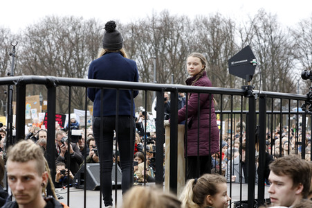 Schülerdemonstration 'Fridays for Future' in Berlin