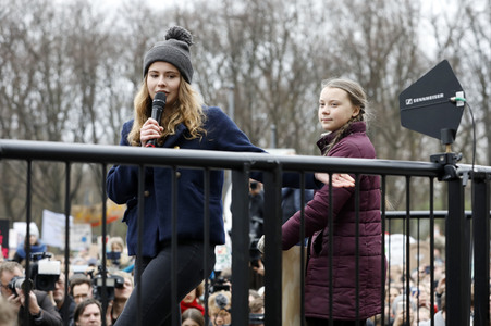 Schülerdemonstration 'Fridays for Future' in Berlin