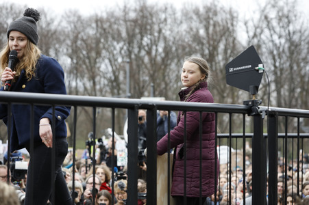 Schülerdemonstration 'Fridays for Future' in Berlin