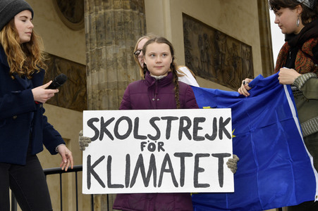 Schülerdemonstration 'Fridays for Future' in Berlin