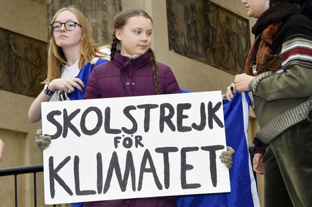 Schülerdemonstration 'Fridays for Future' in Berlin