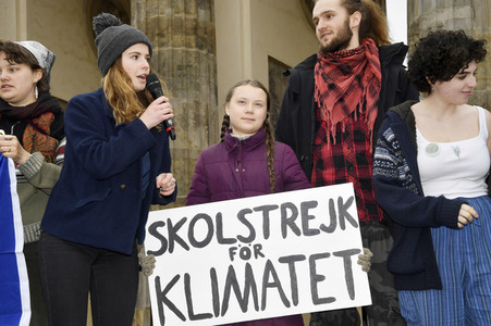 Schülerdemonstration 'Fridays for Future' in Berlin