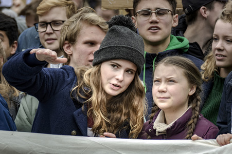Schülerdemonstration 'Fridays for Future' in Berlin