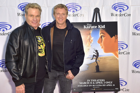 Photocall 'Cobra Kai' auf der WonderCon 2019 in Anaheim