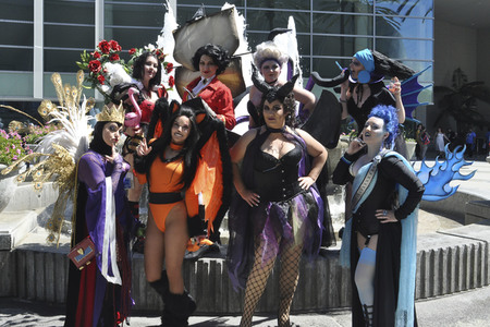 Cosplayer auf der WonderCon 2019 in Anaheim