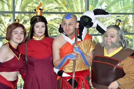 Cosplayer auf der WonderCon 2019 in Anaheim