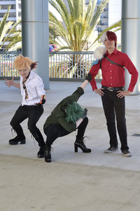 Cosplayer auf der WonderCon 2019 in Anaheim