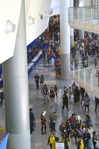 Cosplayer auf der WonderCon 2019 in Anaheim