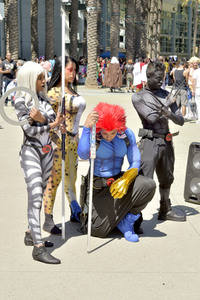 Cosplayer auf der WonderCon 2019 in Anaheim