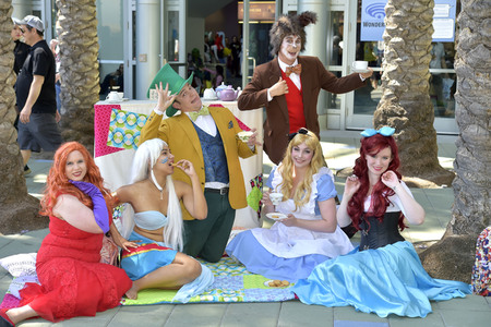 Cosplayer auf der WonderCon 2019 in Anaheim