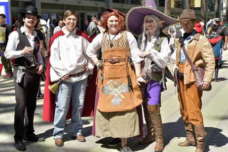 Cosplayer auf der WonderCon 2019 in Anaheim