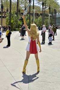Cosplayer auf der WonderCon 2019 in Anaheim