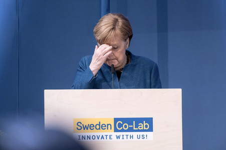 Eröffnungsrundgang der Kanzlerin auf der Hannover Messe 2019