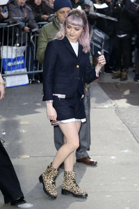 Sophie Turner und Maisie Williams in der Nachrichtensendung 'Good Morning America' in New York