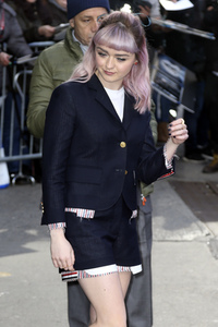 Sophie Turner und Maisie Williams in der Nachrichtensendung 'Good Morning America' in New York