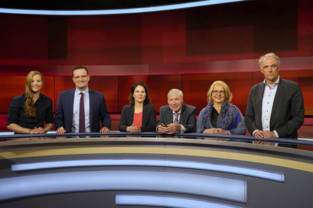 Talkshow 'hart aber fair' in Berlin