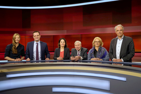 Talkshow 'hart aber fair' in Berlin