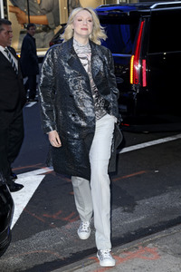 Gwendoline Christie in der Nachrichtensendung 'Good Morning America' in New York