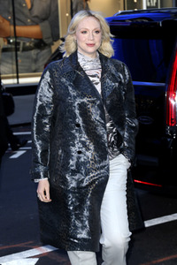 Gwendoline Christie in der Nachrichtensendung 'Good Morning America' in New York