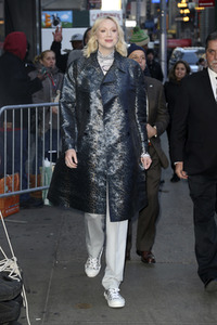 Gwendoline Christie in der Nachrichtensendung 'Good Morning America' in New York