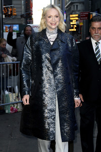 Gwendoline Christie in der Nachrichtensendung 'Good Morning America' in New York