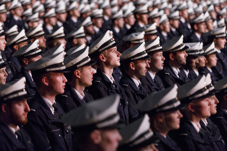 Vereidigung von Kommissaranwärtern in Köln