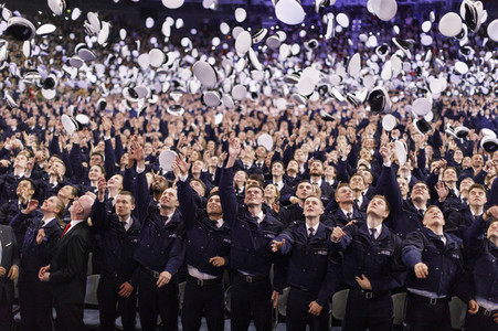 Vereidigung von Kommissaranwärtern in Köln