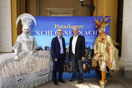 Pressekonferenz Potsdamer Schlössernacht in Potsdam
