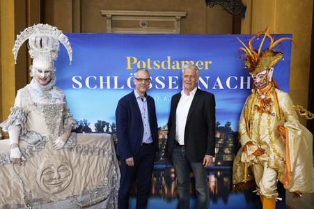 Pressekonferenz Potsdamer Schlössernacht in Potsdam