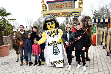 Eröffnung 'Land der Pharanonen' im Legoland in Günzburg