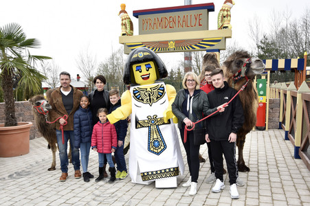 Eröffnung 'Land der Pharanonen' im Legoland in Günzburg