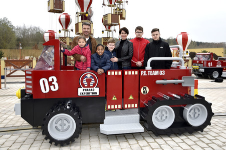 Eröffnung 'Land der Pharanonen' im Legoland in Günzburg