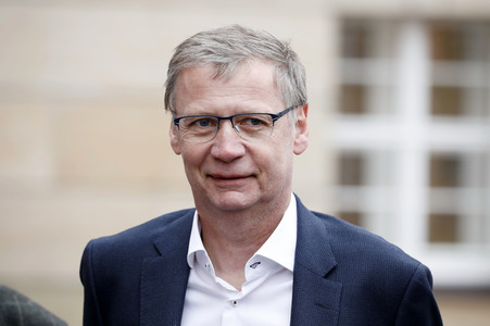 Einweihung der Spendenbox des Schlossvereins im Landtag im Stadtschloss Potsdam