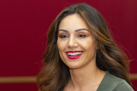 Nazan Eckes trainiert für 'Let's Dance' in Köln