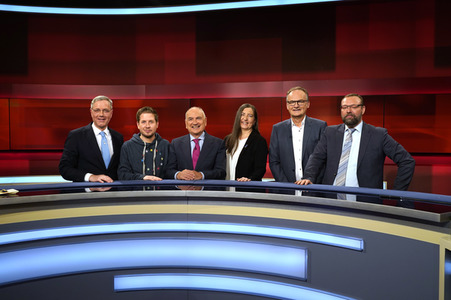 Talkshow 'hart aber fair' in Berlin