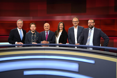 Talkshow 'hart aber fair' in Berlin