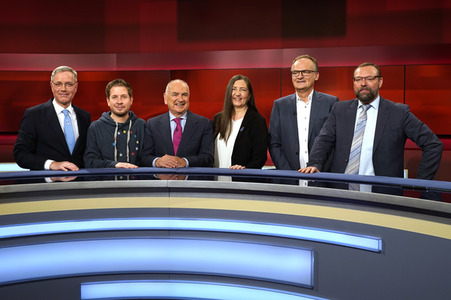 Talkshow 'hart aber fair' in Berlin