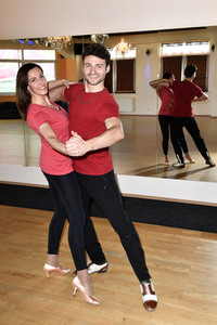 Ulrike Frank trainiert für 'Let's Dance' in Berlin
