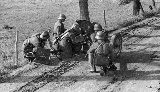 Wehrmachtsübung in Döberitz