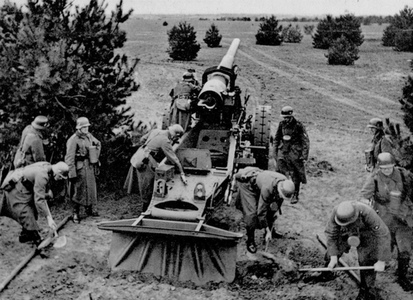 Wehrmachtsübung in Döberitz