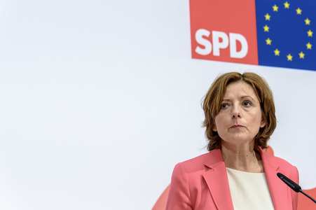 SPD Pressekonferenz in Berlin
