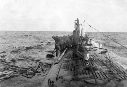 Versenkung der Amulree durch das U-Boot SM U-81 im 1. Weltkrieg