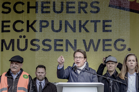 Taxi-Protest in Berlin