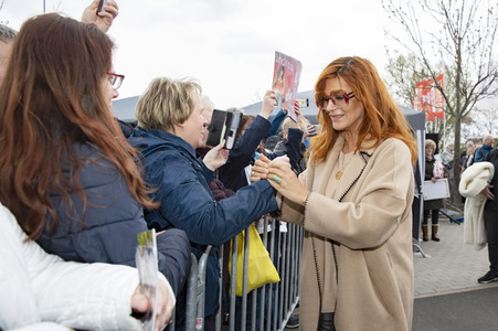 Andrea Berg Autogrammstunde in Erfurt