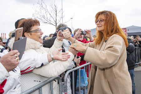 Andrea Berg Autogrammstunde in Erfurt