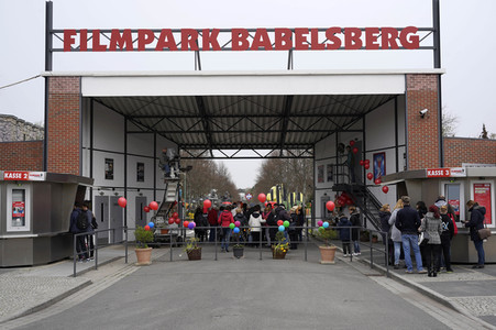 Saisoneröffnung im Filmpark Babelsberg in Potsdam