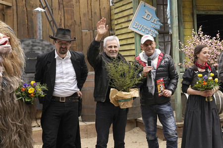 Saisoneröffnung im Filmpark Babelsberg in Potsdam